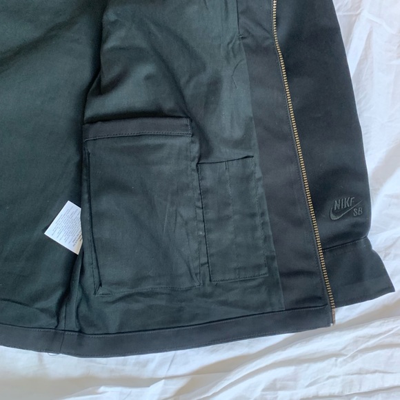 New Men’s Nike SB Dual Zipper Jacket W/ Pockets - Picture 7 of 8